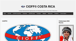 Desktop Screenshot of cioffcostarica.org